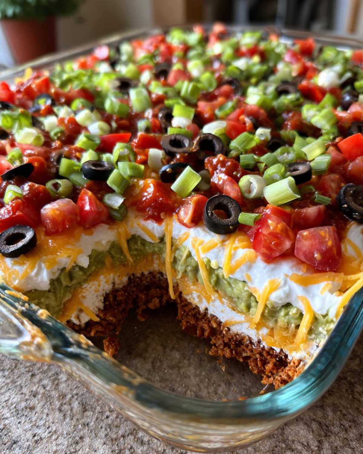7-Layer Dip - detail 2