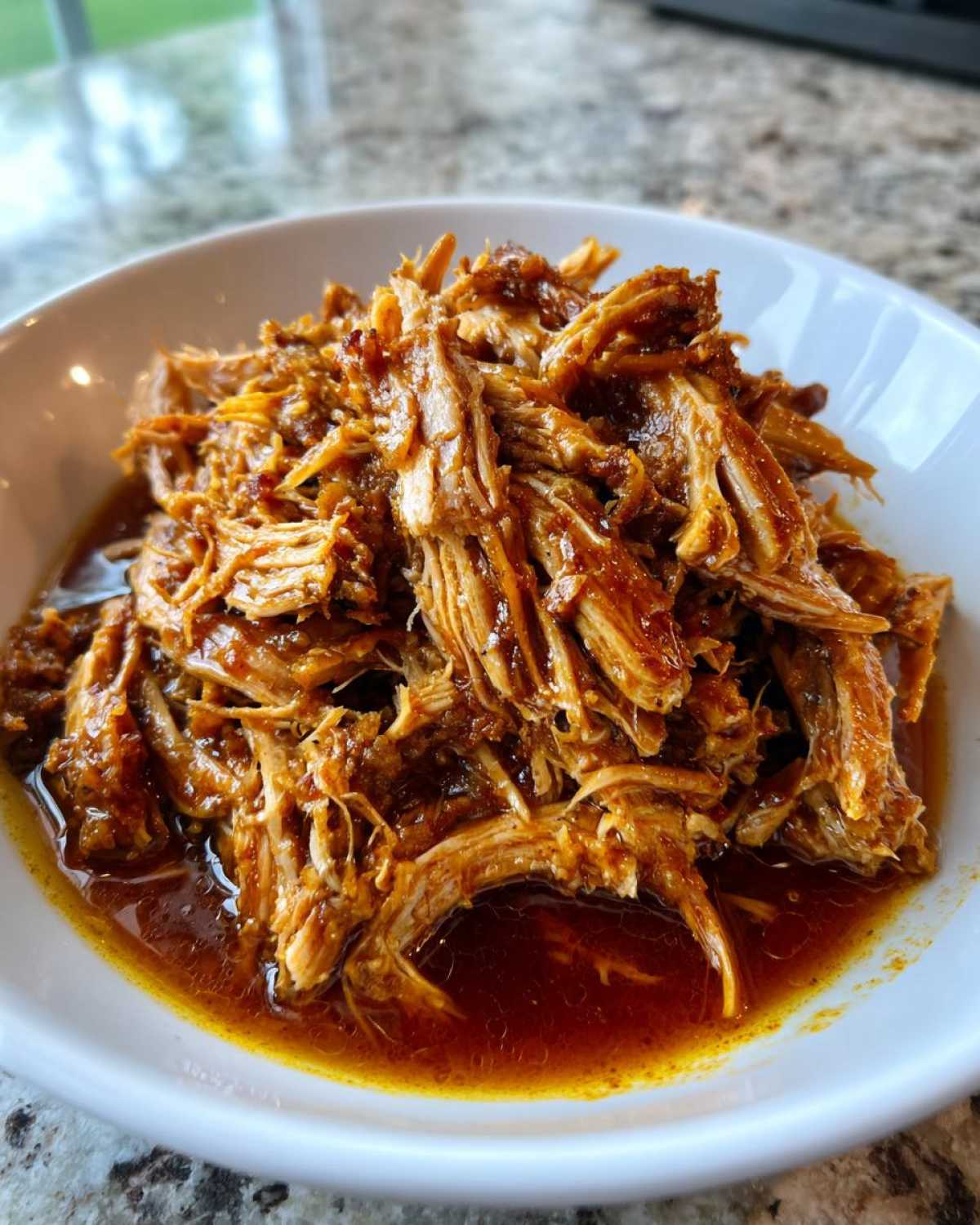 Apple Cider Braised Pulled Pork - detail 1