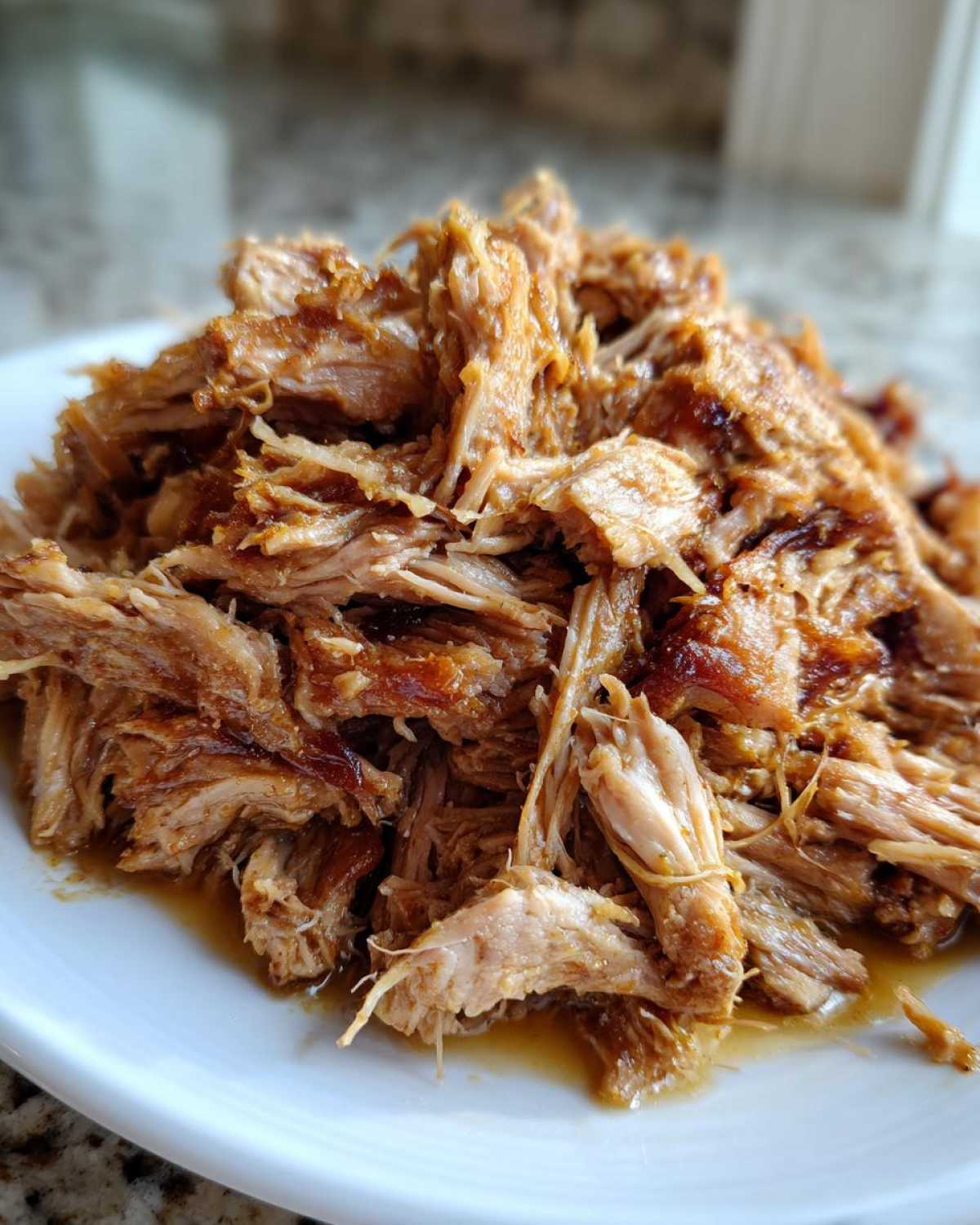 Apple Cider Braised Pulled Pork - detail 2