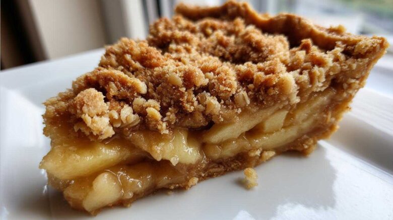 Apple Crumble with Oat Topping