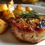 Baked Pork Chops and Potatoes