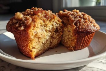 Bakery-Style Banana Nut Muffins