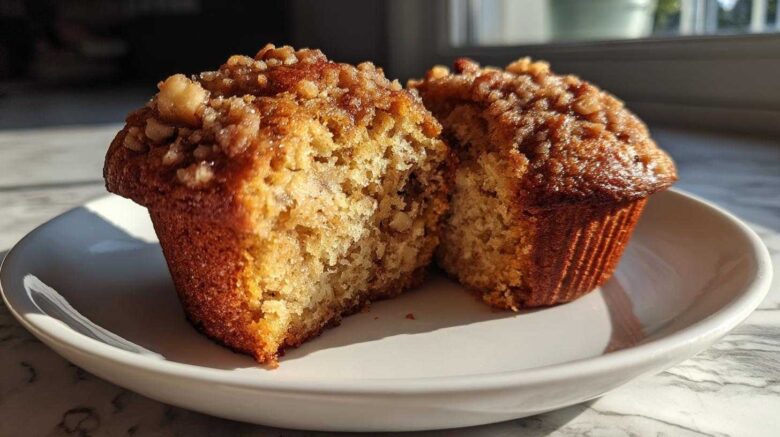 Bakery-Style Banana Nut Muffins
