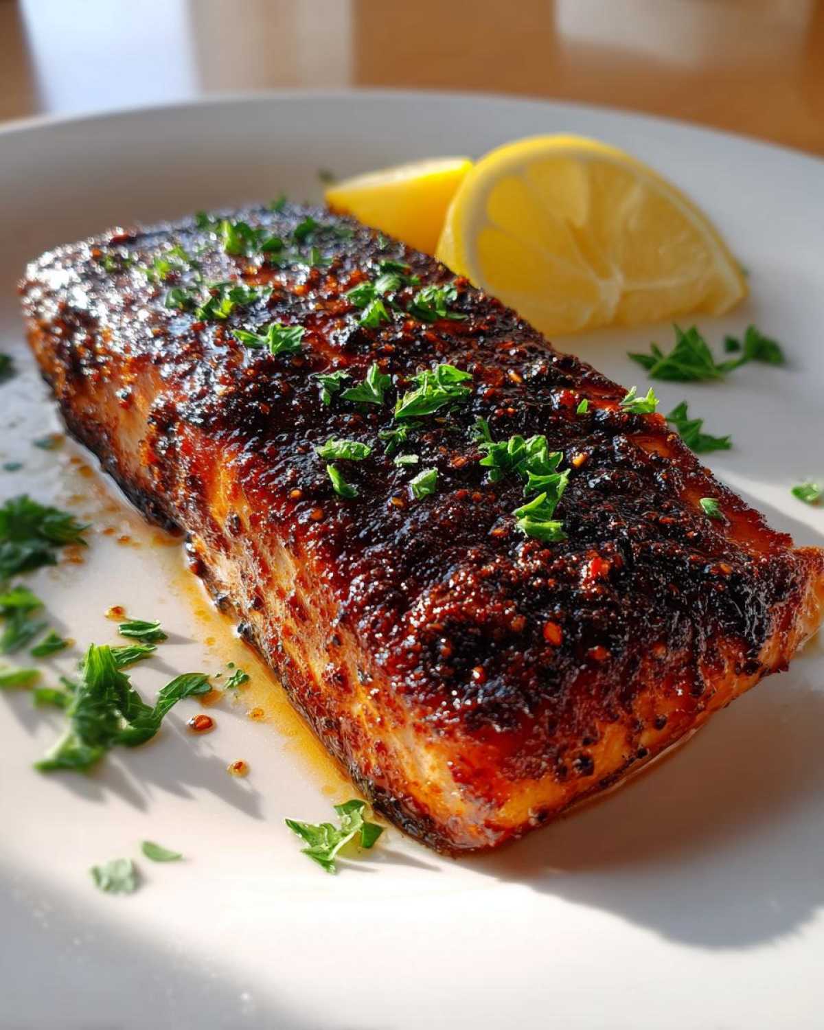 Blackened Salmon - detail 1