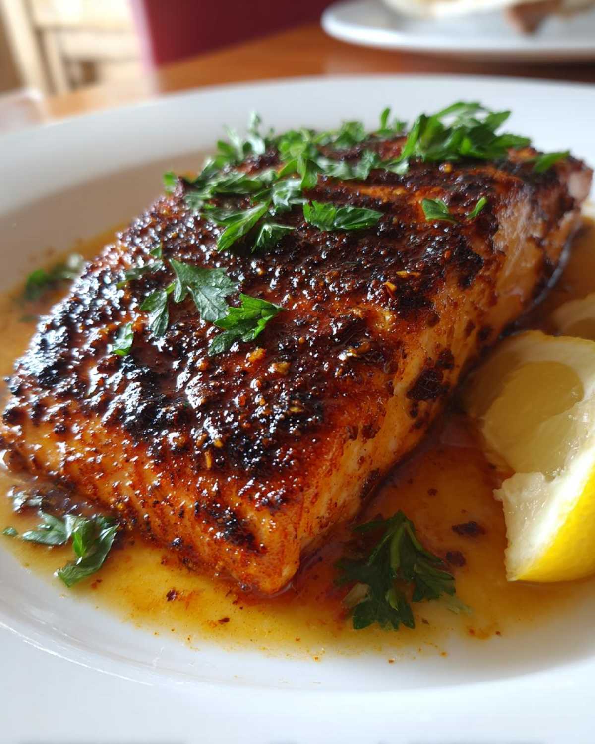 Blackened Salmon - detail 2