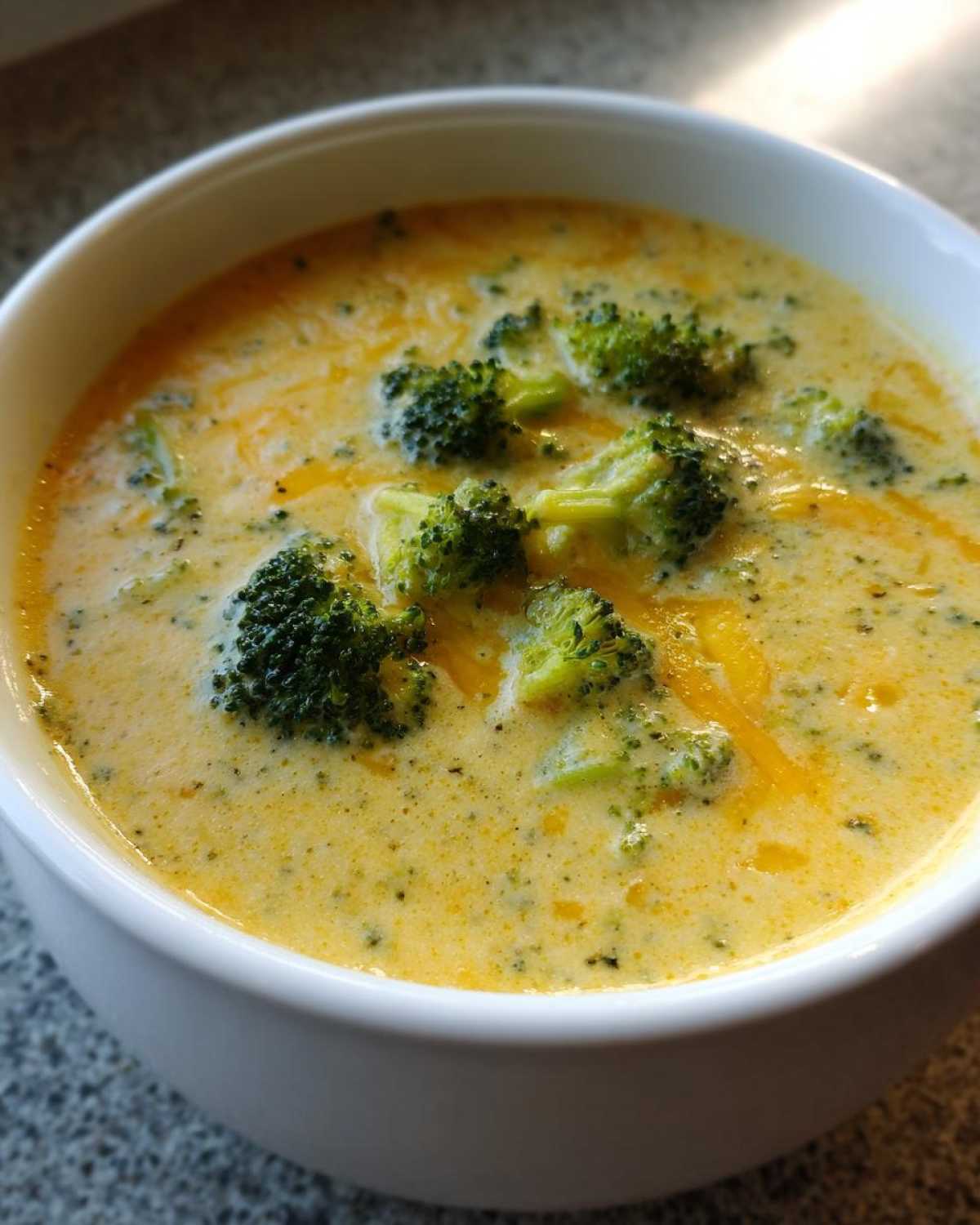 Broccoli Cheddar Soup - detail 3