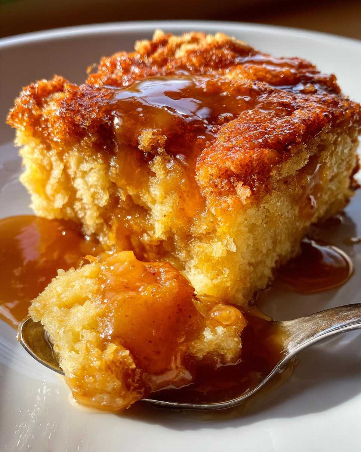 Caramel Apple Dump Cake - detail 2