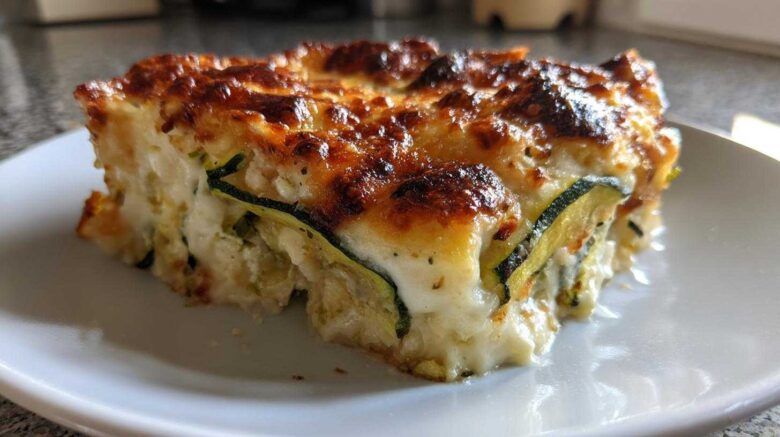 Cheesy Zucchini and Squash Gratin