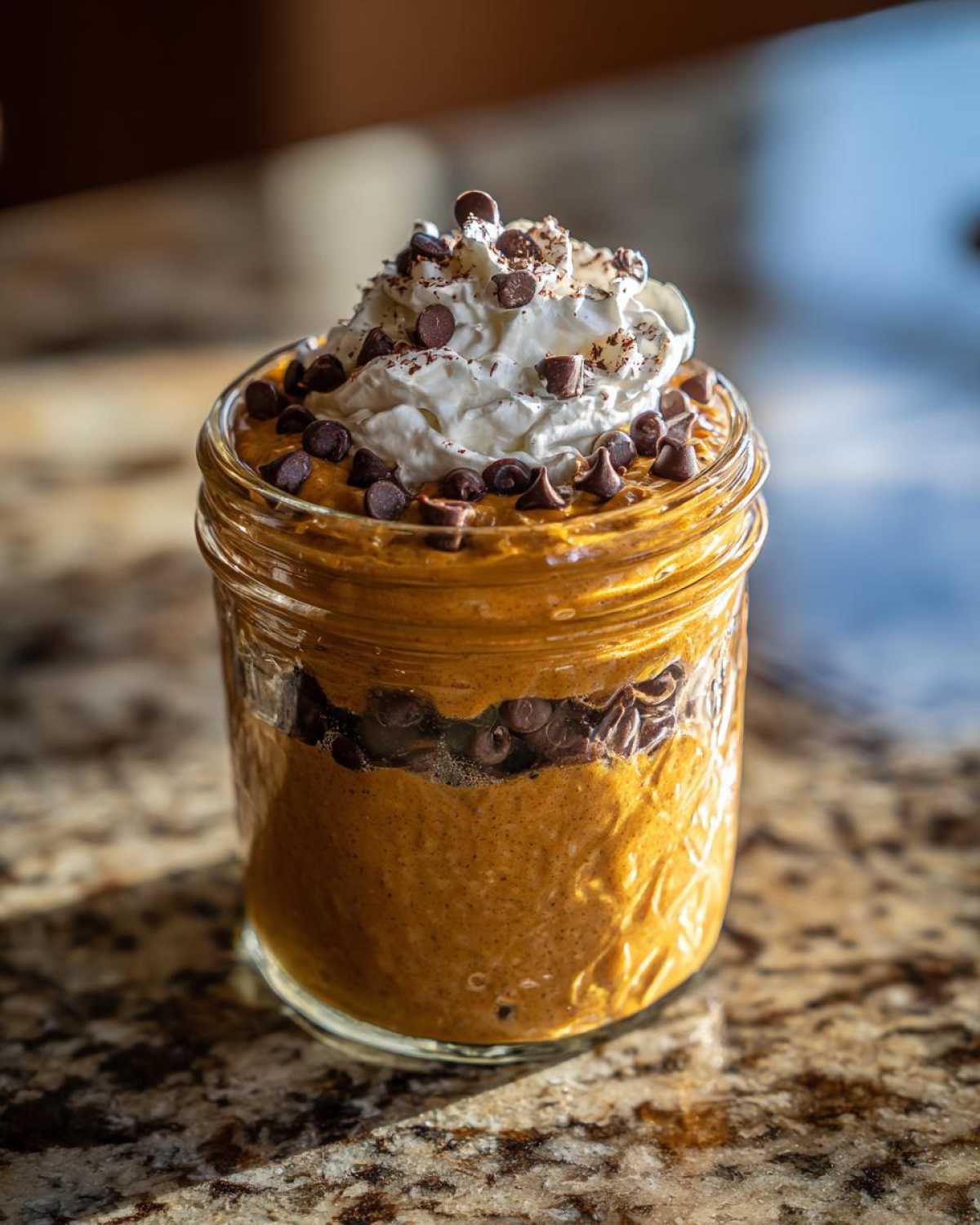 Chocolate Pumpkin Overnight Oats - detail 2