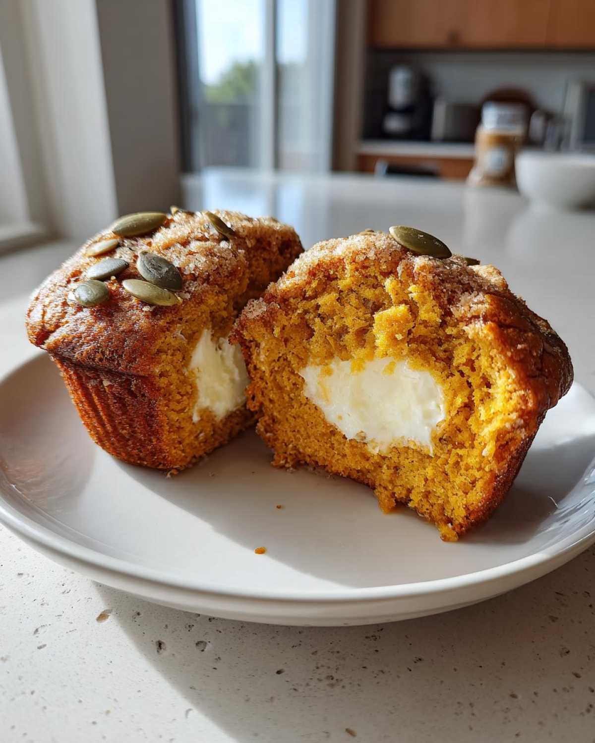 Copycat Starbucks Pumpkin Cream Cheese Muffins - detail 4