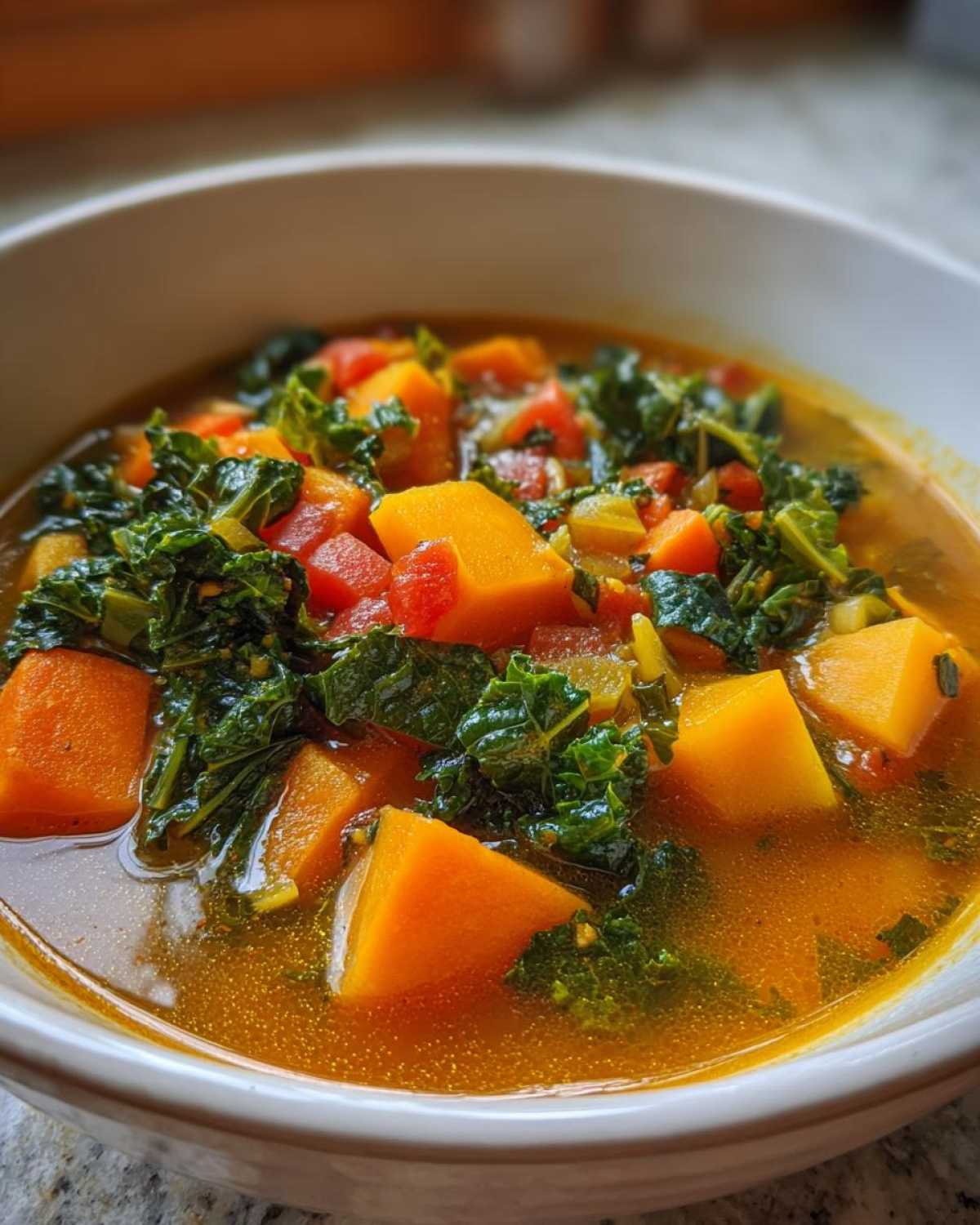 Cozy Autumn Vegetable Soup - detail 3