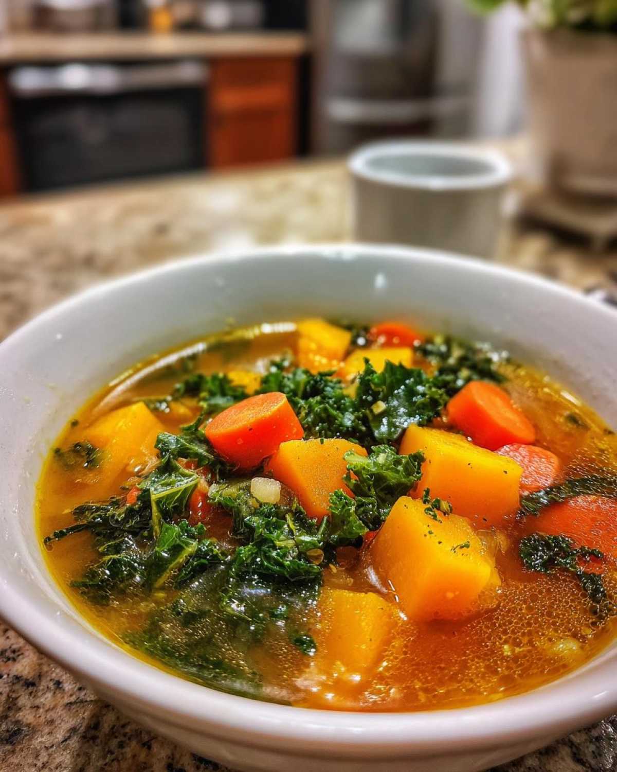 Cozy Autumn Vegetable Soup - detail 4
