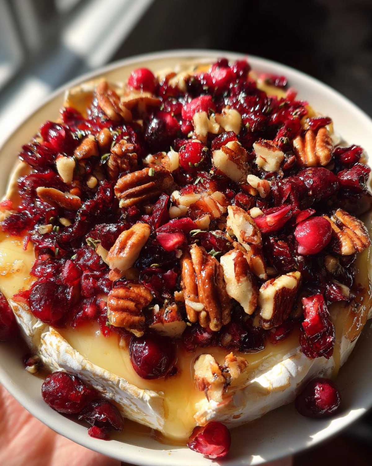Cranberry Apple Baked Brie - detail 3