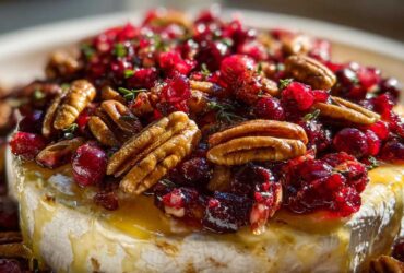 Cranberry Apple Baked Brie