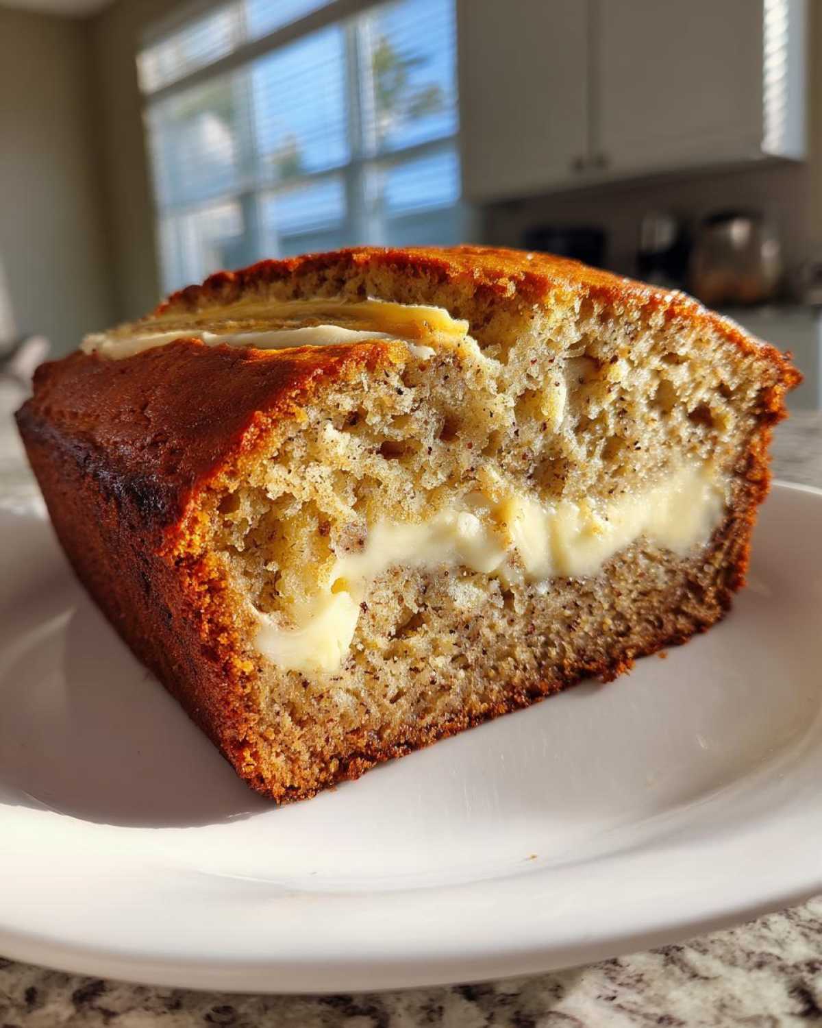 Cream Cheese Banana Bread - detail 2