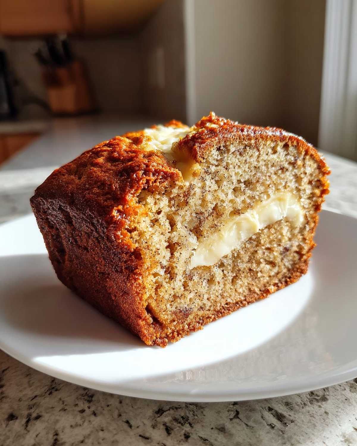 Cream Cheese Banana Bread - detail 4