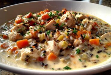 Creamy Chicken and Wild Rice Soup