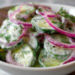 Creamy Cucumber Salad