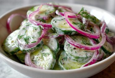 Creamy Cucumber Salad