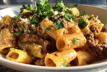 Creamy Ground Beef Pasta