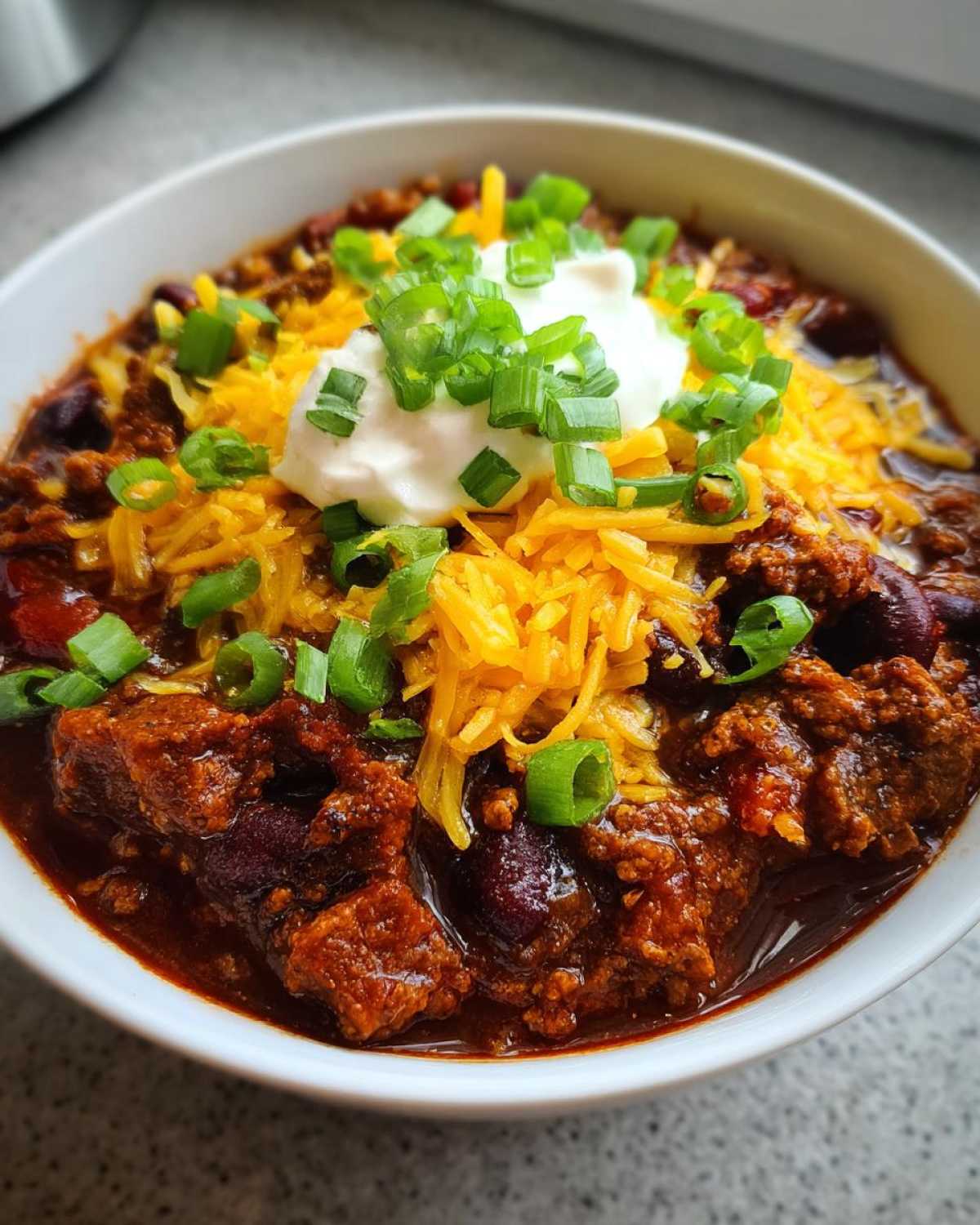 Crockpot Chili - detail 1