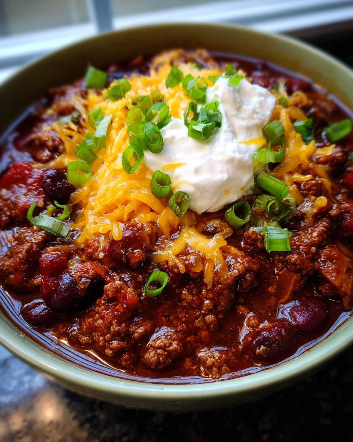 Crockpot Chili - detail 2