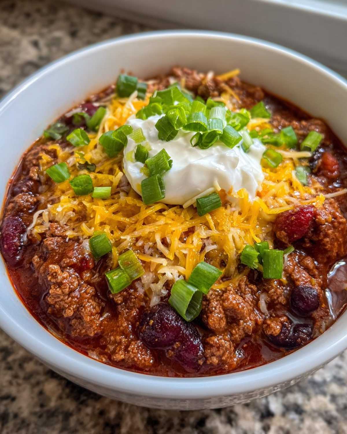Crockpot Chili - detail 3