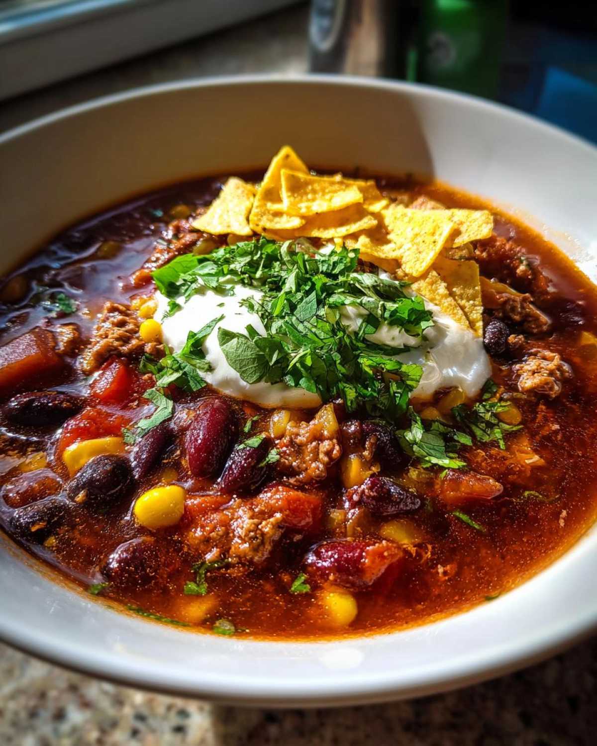Crockpot Taco Soup - detail 1