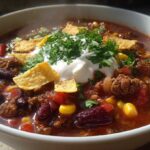 Crockpot Taco Soup