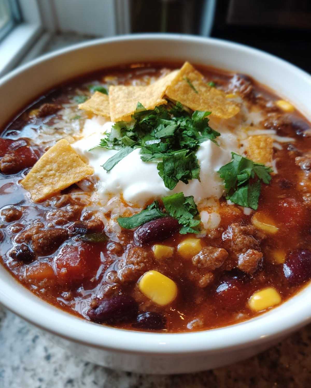 Crockpot Taco Soup - detail 3