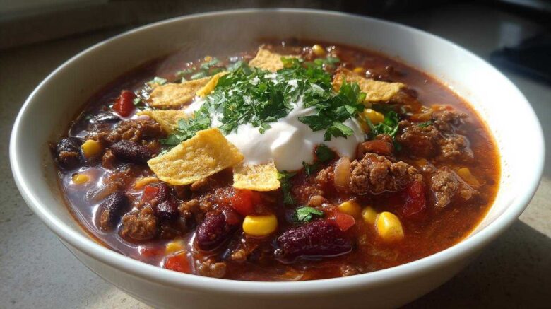 Crockpot Taco Soup