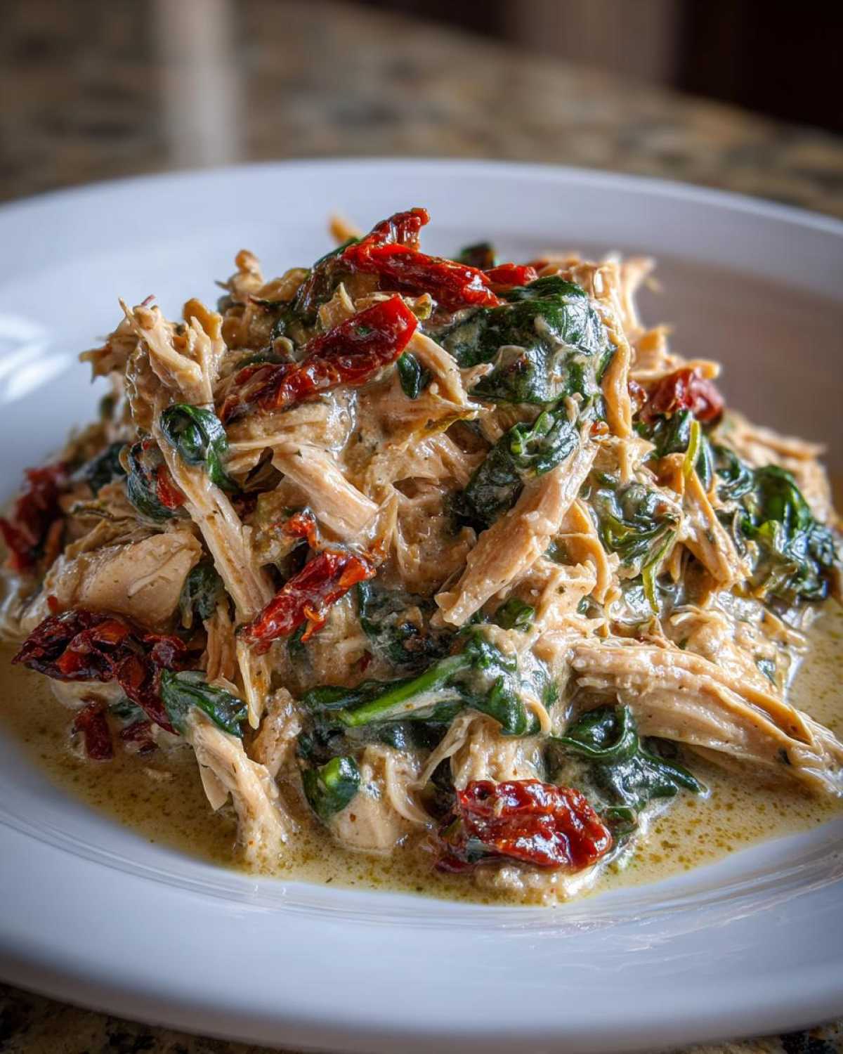 Crockpot Tuscan Chicken - detail 1