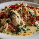 Crockpot Tuscan Chicken
