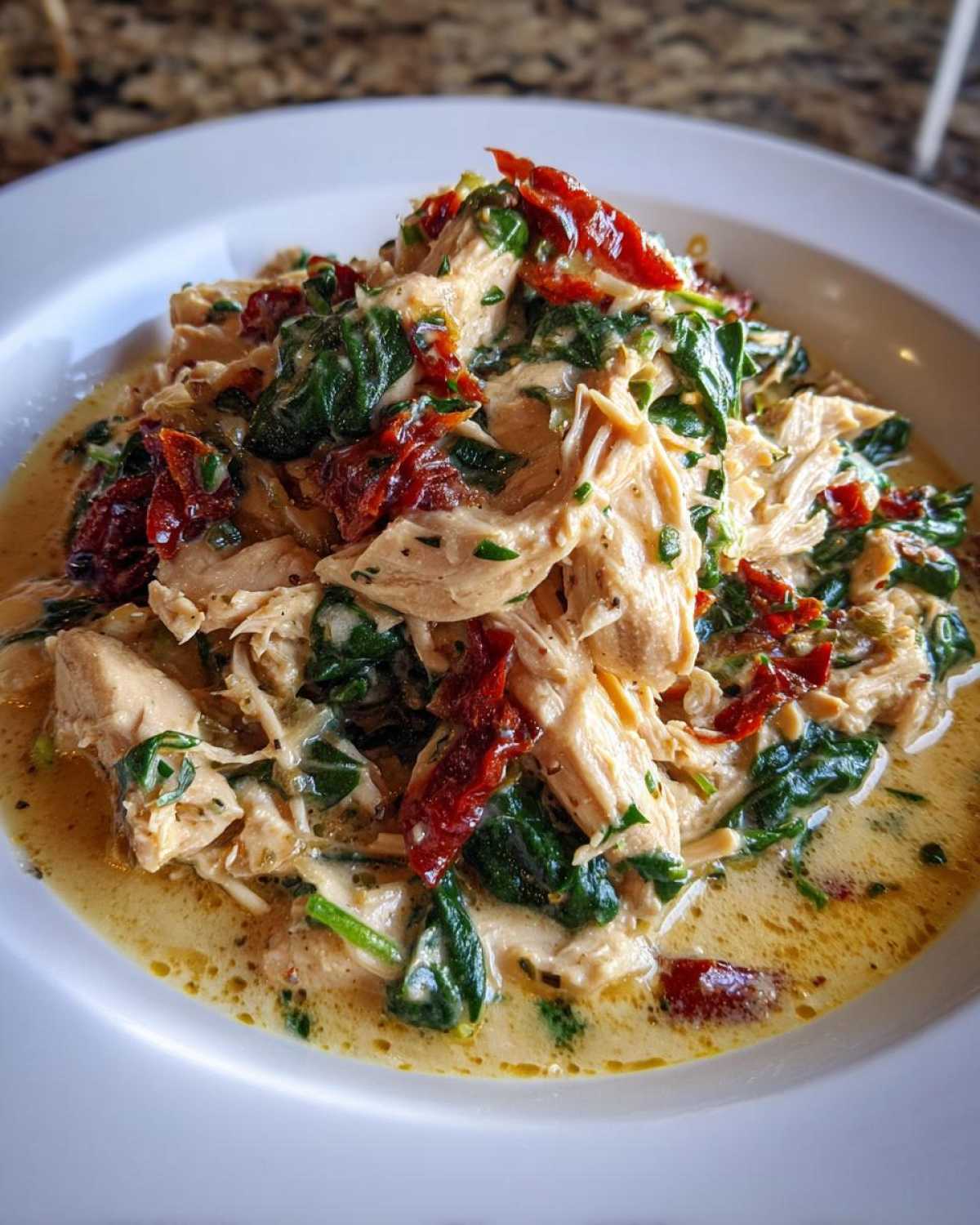 Crockpot Tuscan Chicken - detail 2