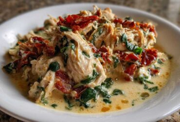 Crockpot Tuscan Chicken