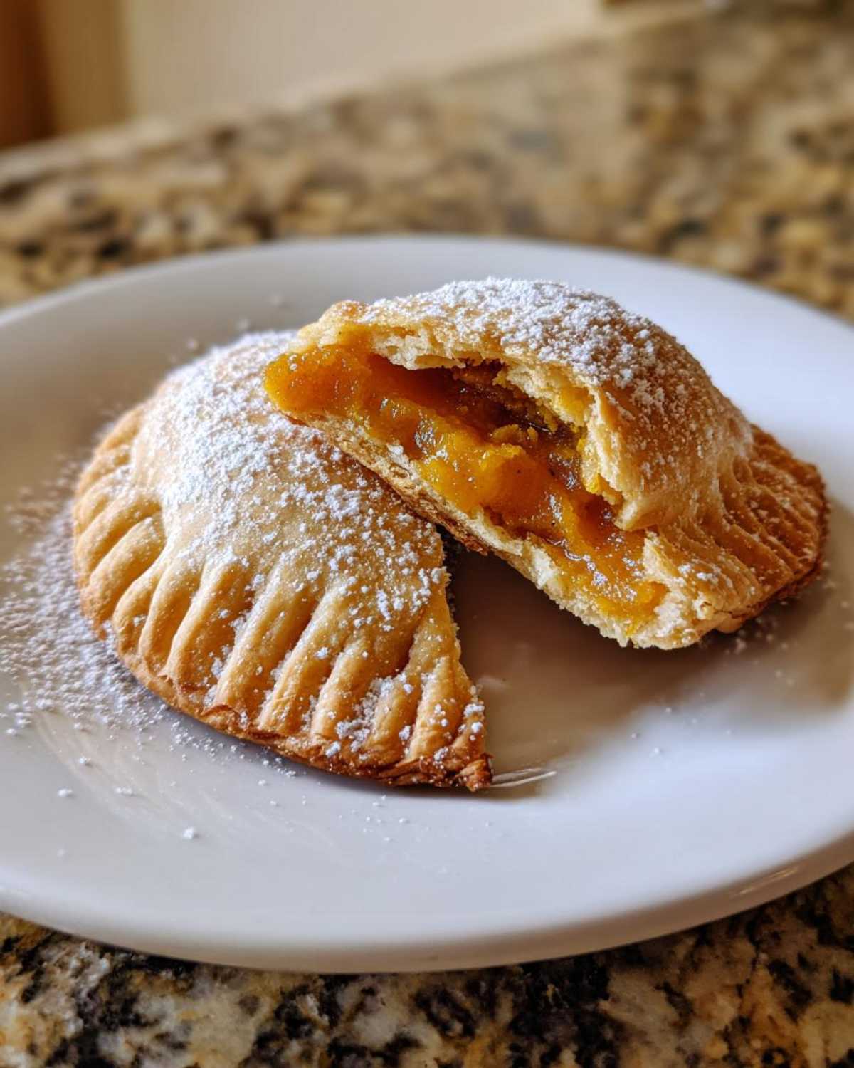 Easy Pumpkin Pie Turnovers - detail 1