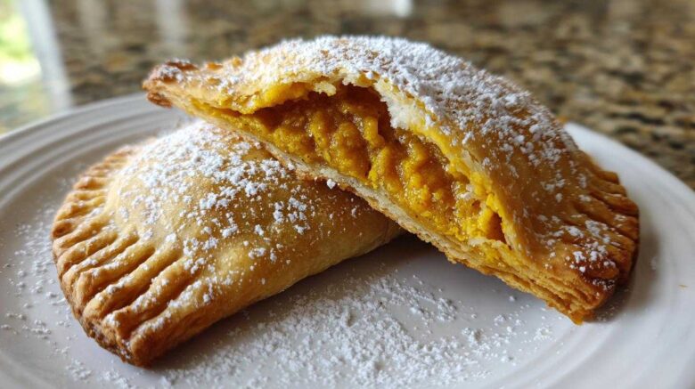 Easy Pumpkin Pie Turnovers