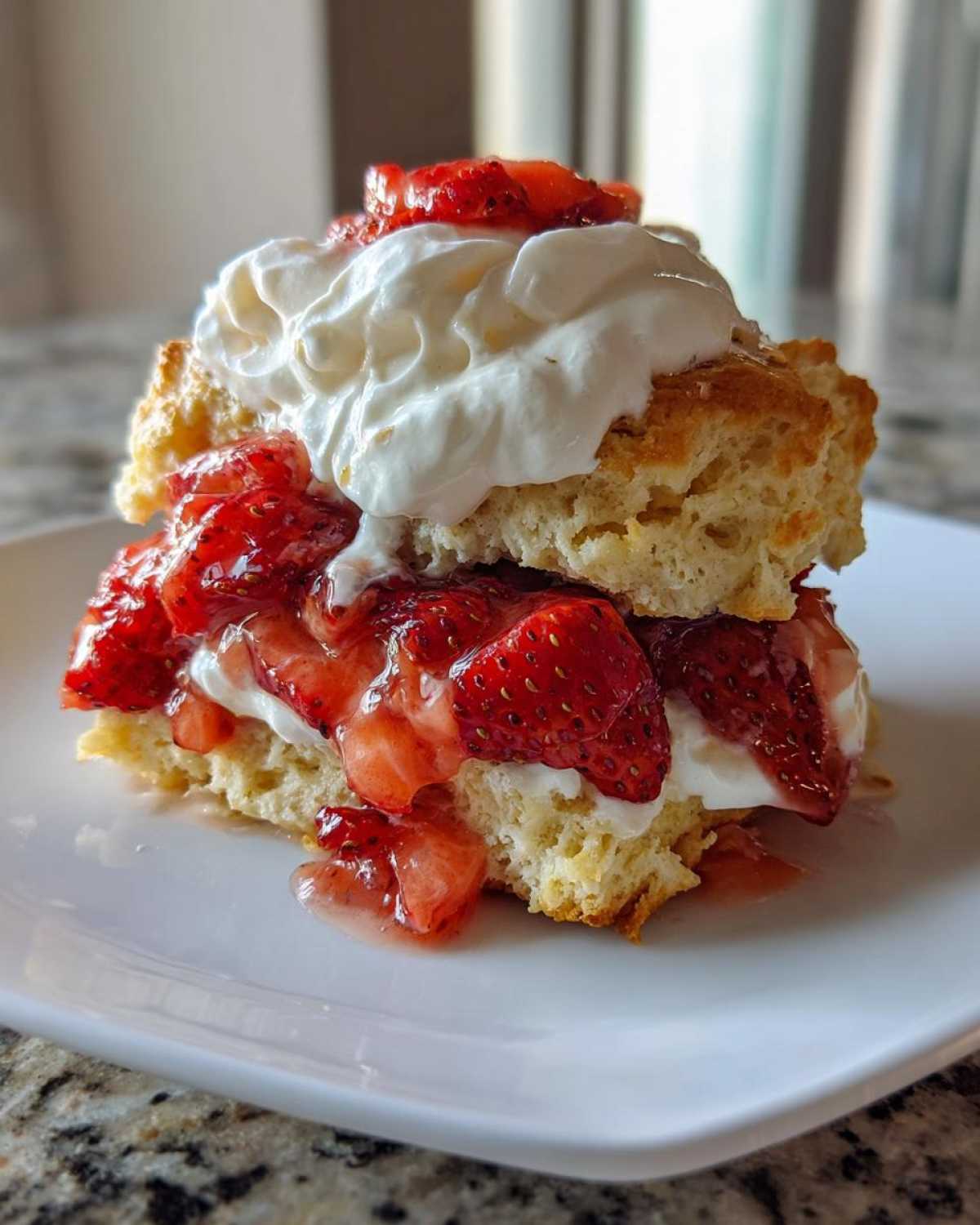 Easy Strawberry Shortcake with Biscuits - detail 4
