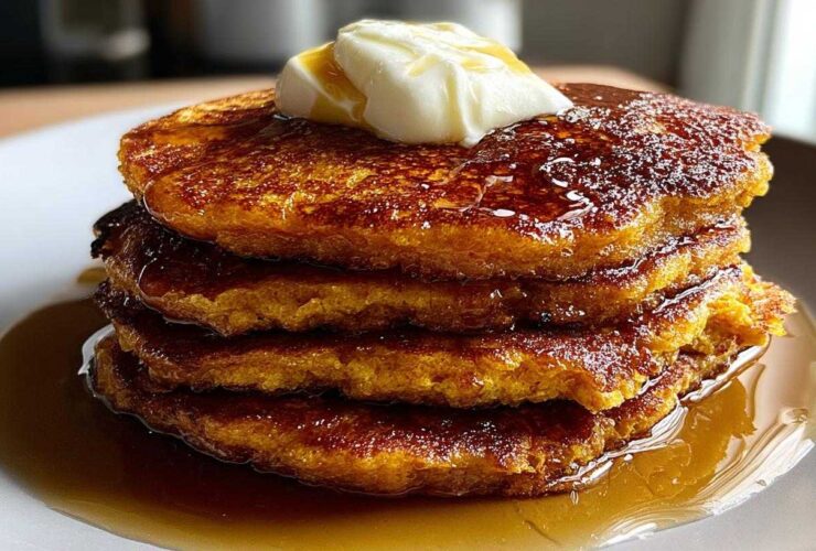 Fluffy Pumpkin Pancakes