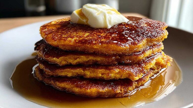 Fluffy Pumpkin Pancakes