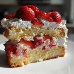Fresh Strawberry Cream Cake