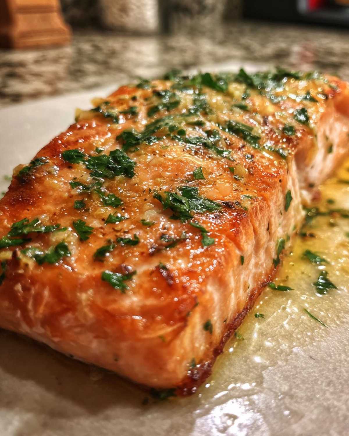 Garlic Butter Baked Salmon - detail 4