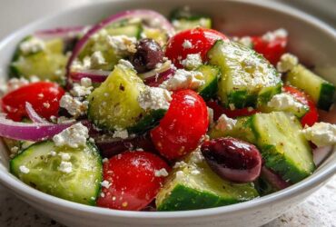 Greek Cucumber Salad