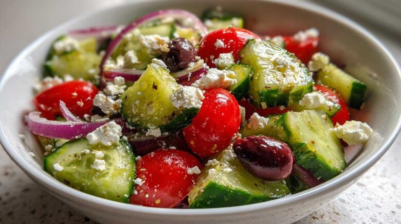 Greek Cucumber Salad