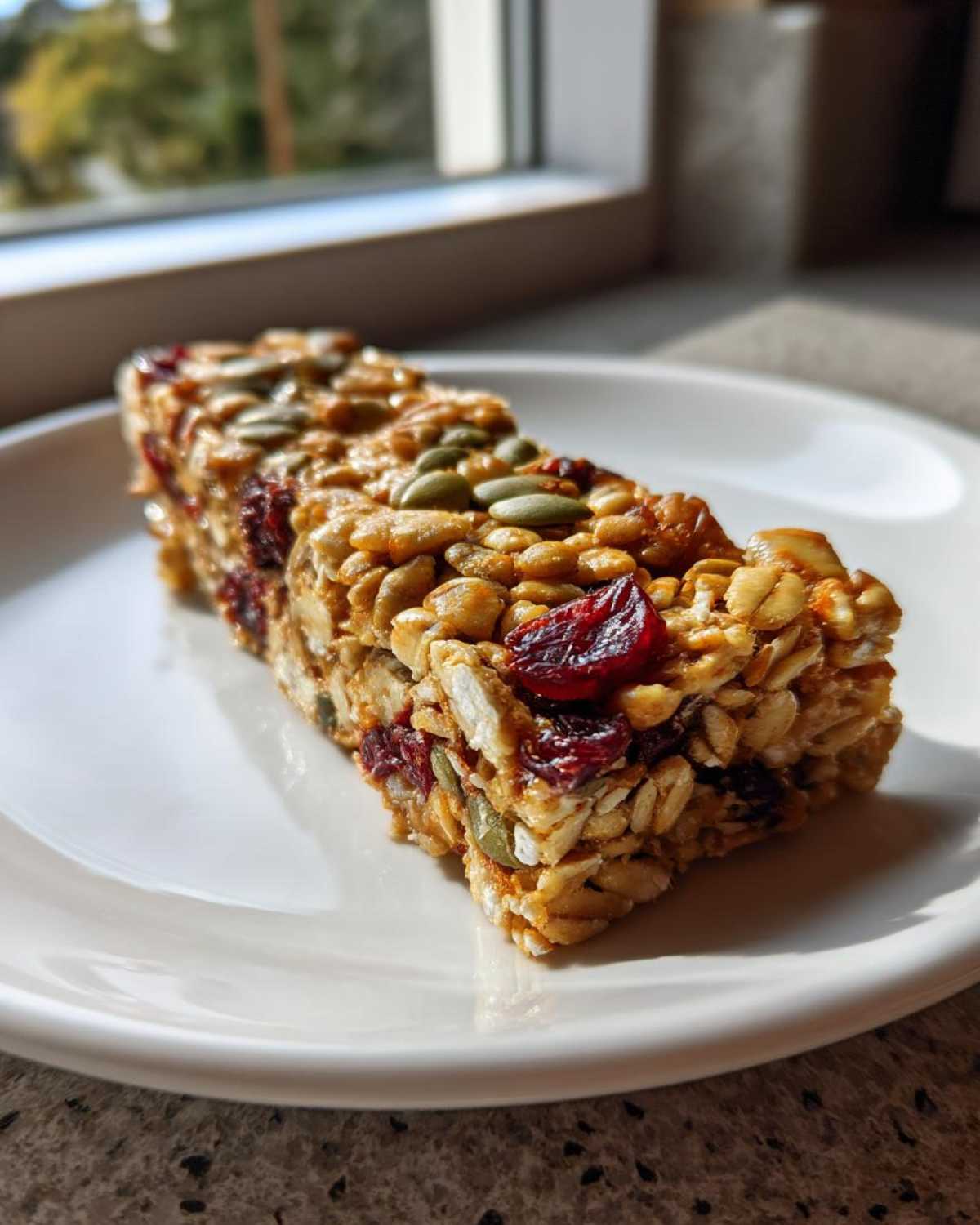 Healthy Nut-Free Granola Bars - detail 2
