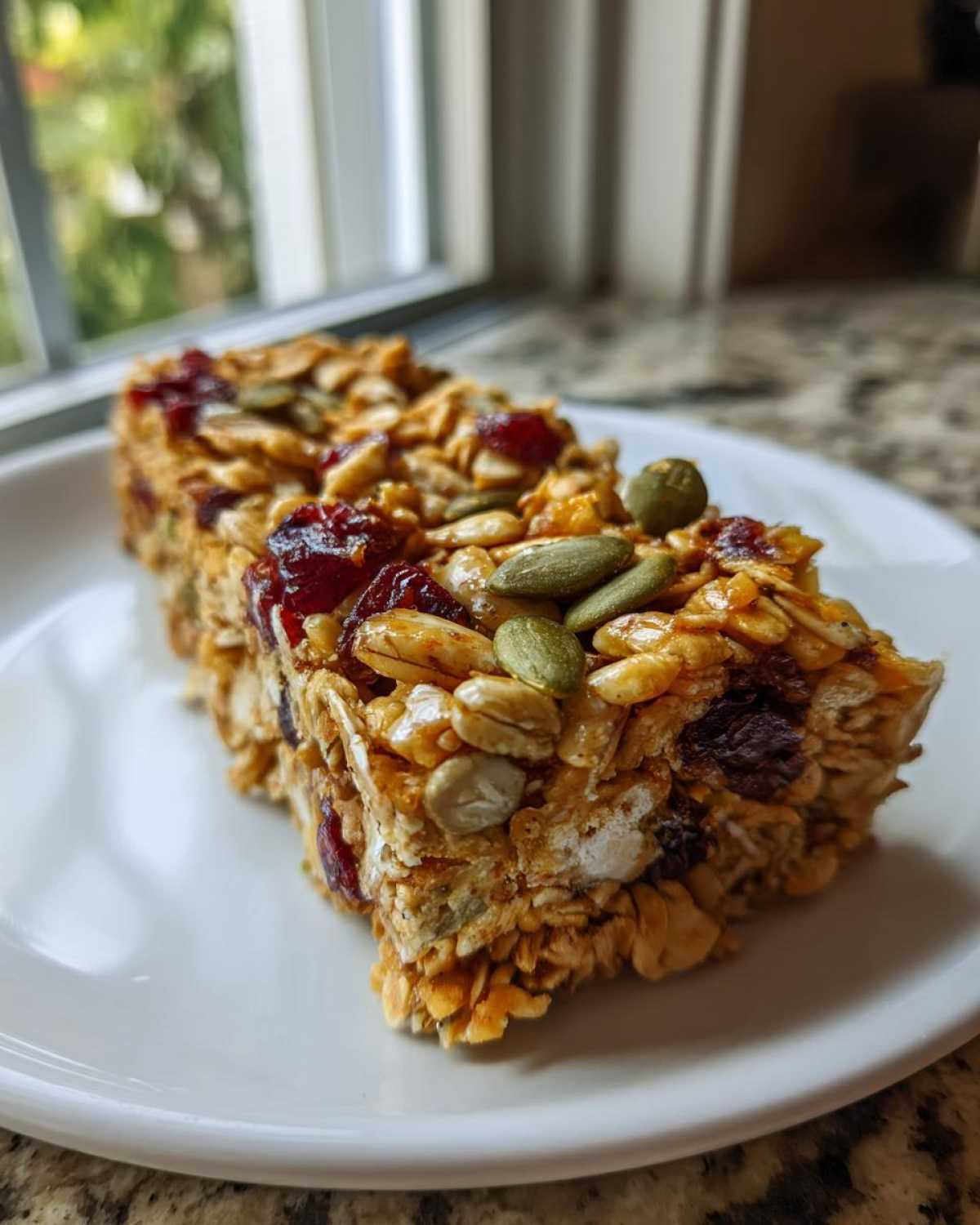 Healthy Nut-Free Granola Bars - detail 3