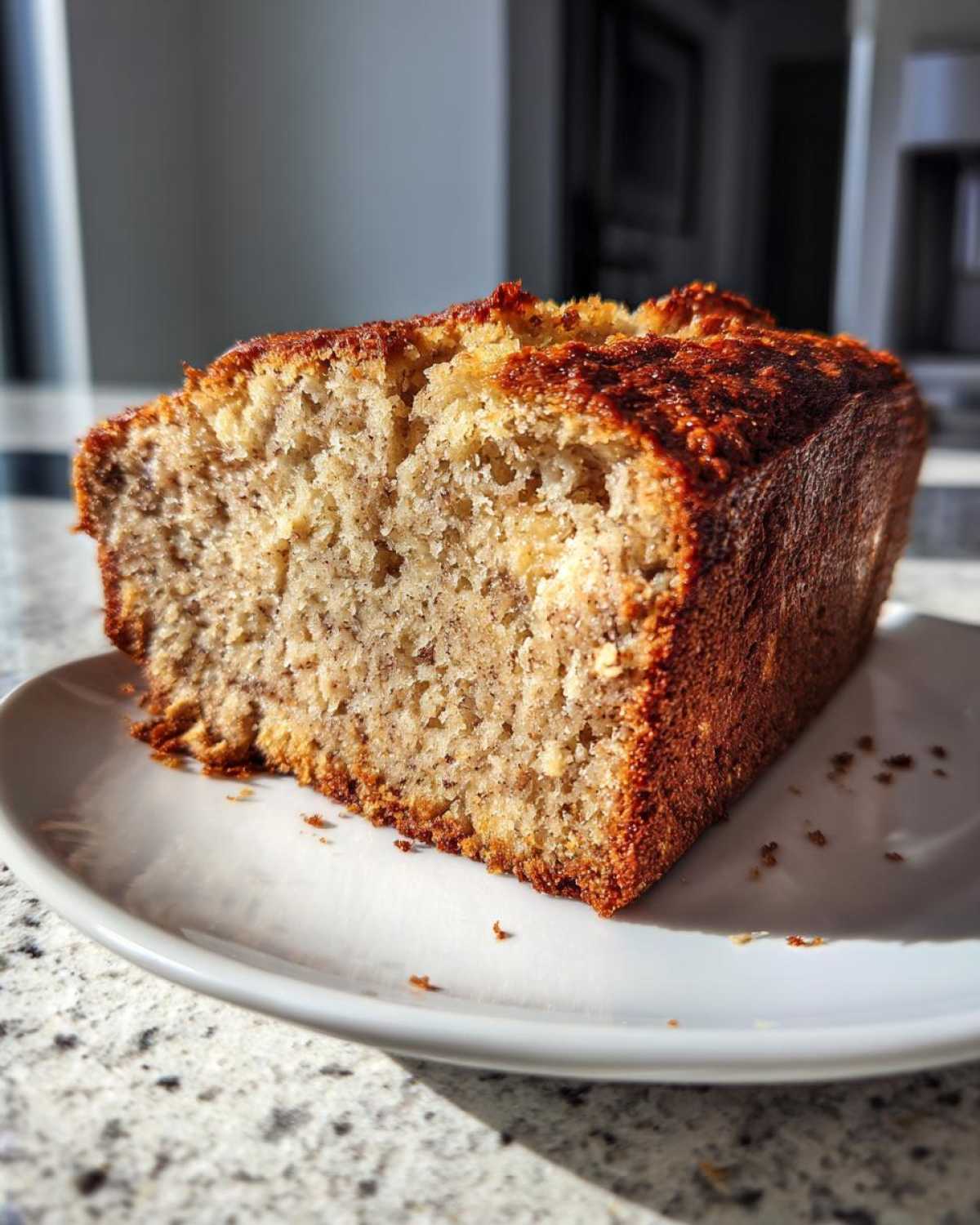 Healthy Oatmeal Banana Bread - detail 1