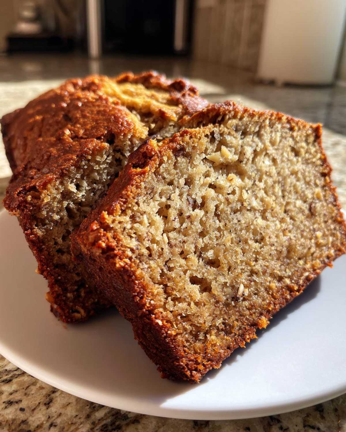 Healthy Oatmeal Banana Bread - detail 3