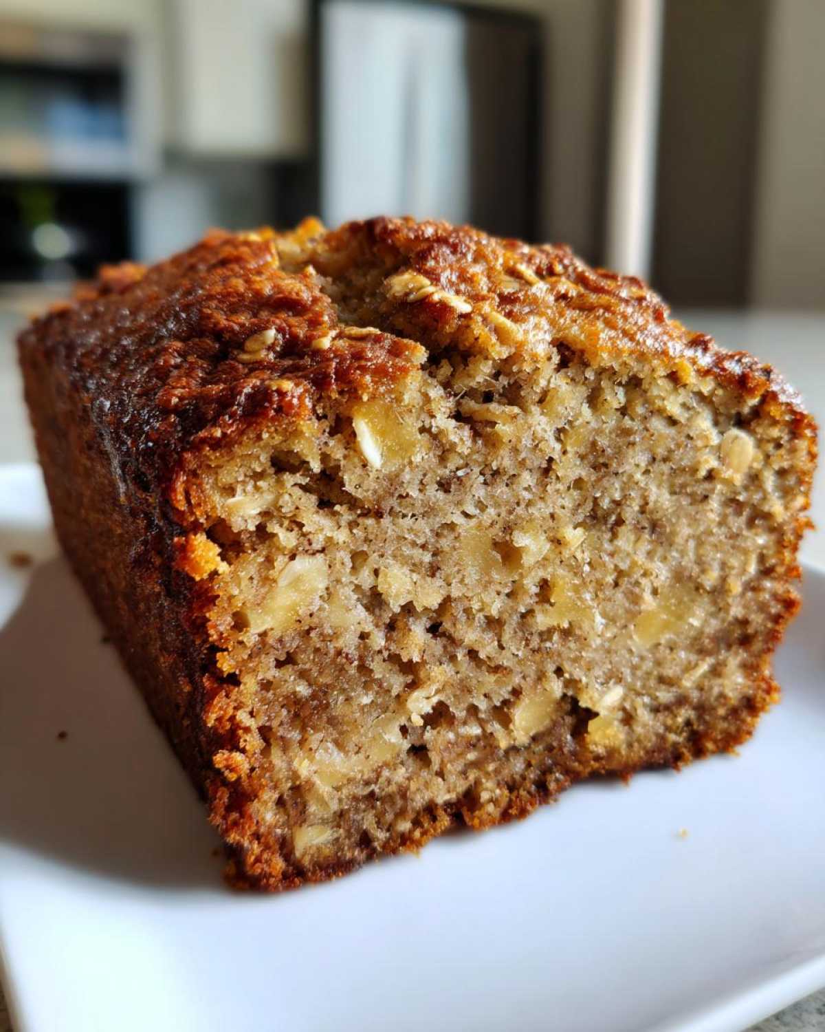 Healthy Oatmeal Banana Bread - detail 4