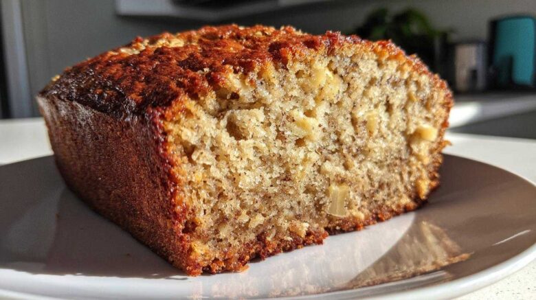 Healthy Oatmeal Banana Bread